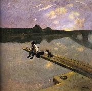 The Fisherman Jean-Louis Forain